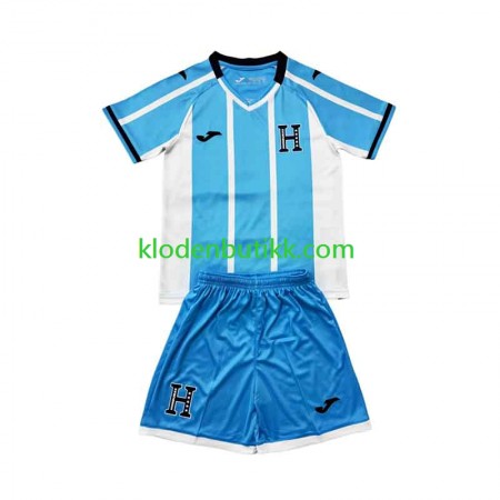 Honduras Barn Borte Fotballdrakt 2026 Kortermet Honduras Barn Borte Fotballdrakt 2026 Kortermet